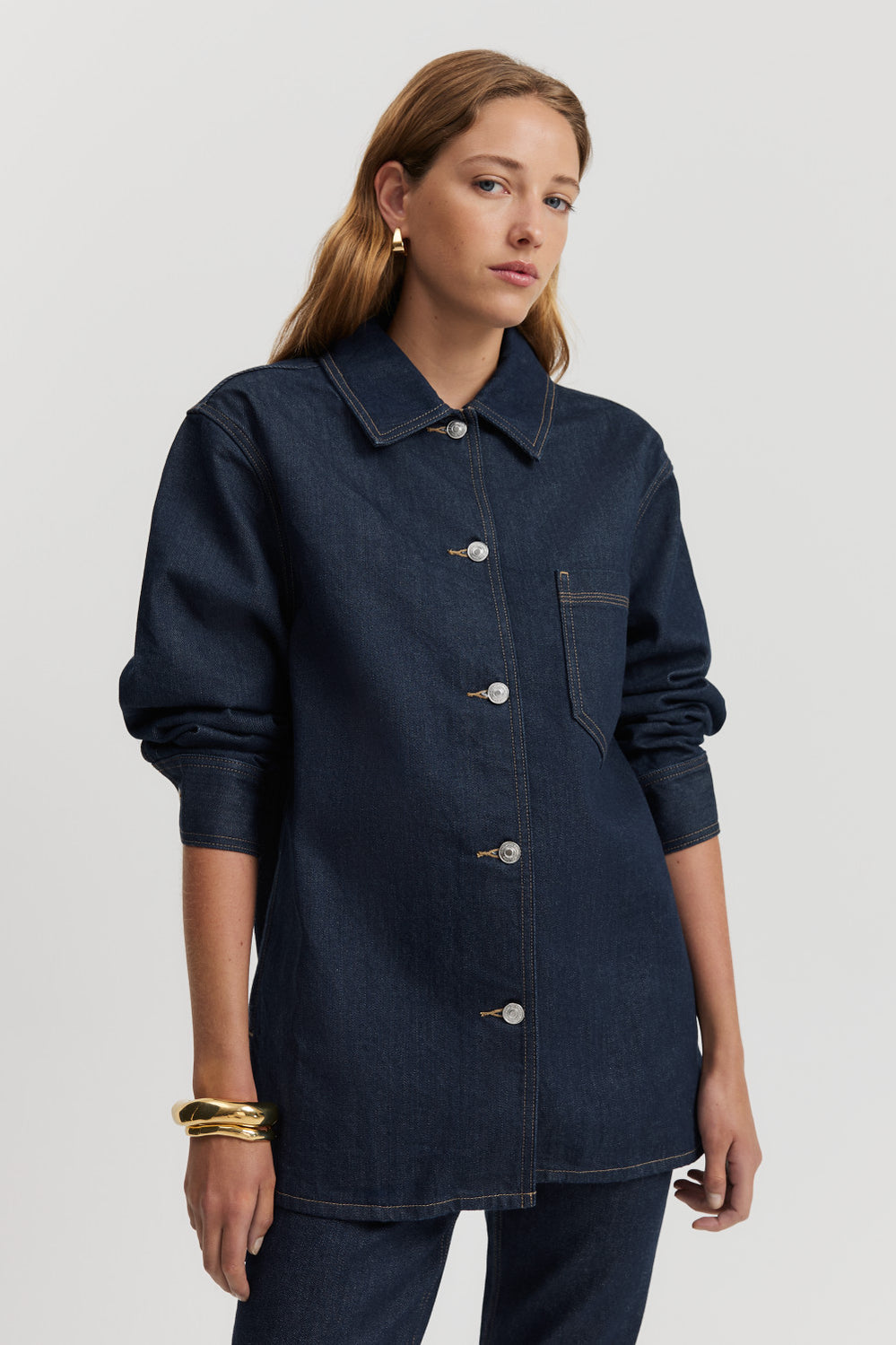 Denim Shacket