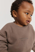 Cotton Modern Logo Sweat