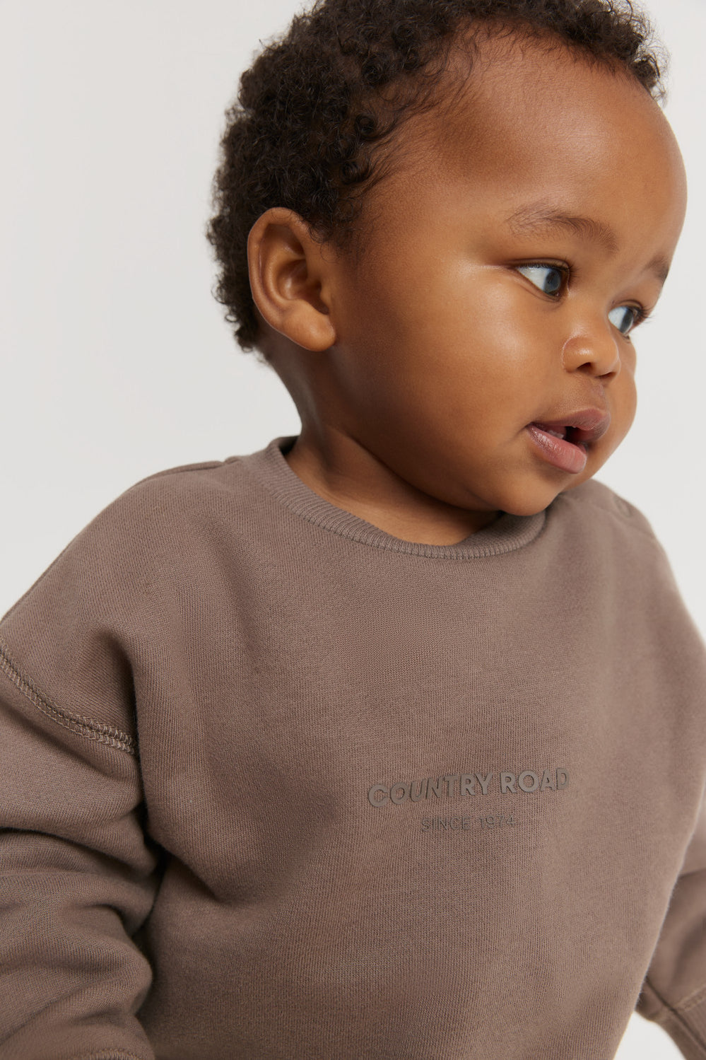Cotton Modern Logo Sweat