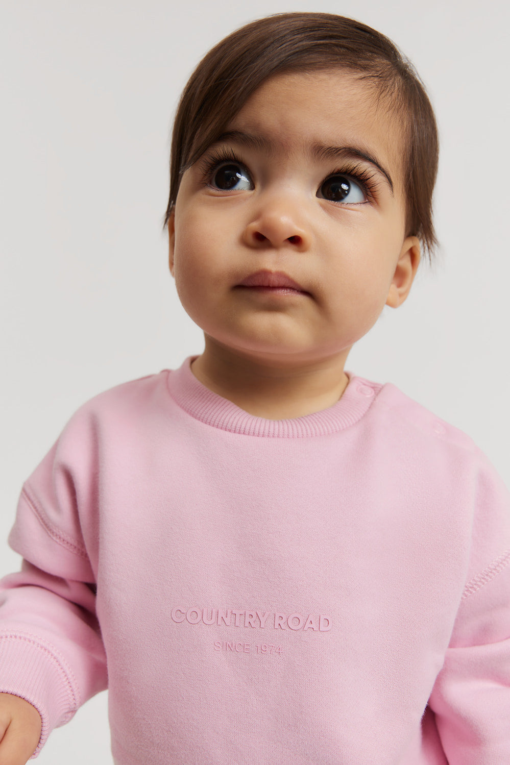 Cotton Modern Logo Sweat