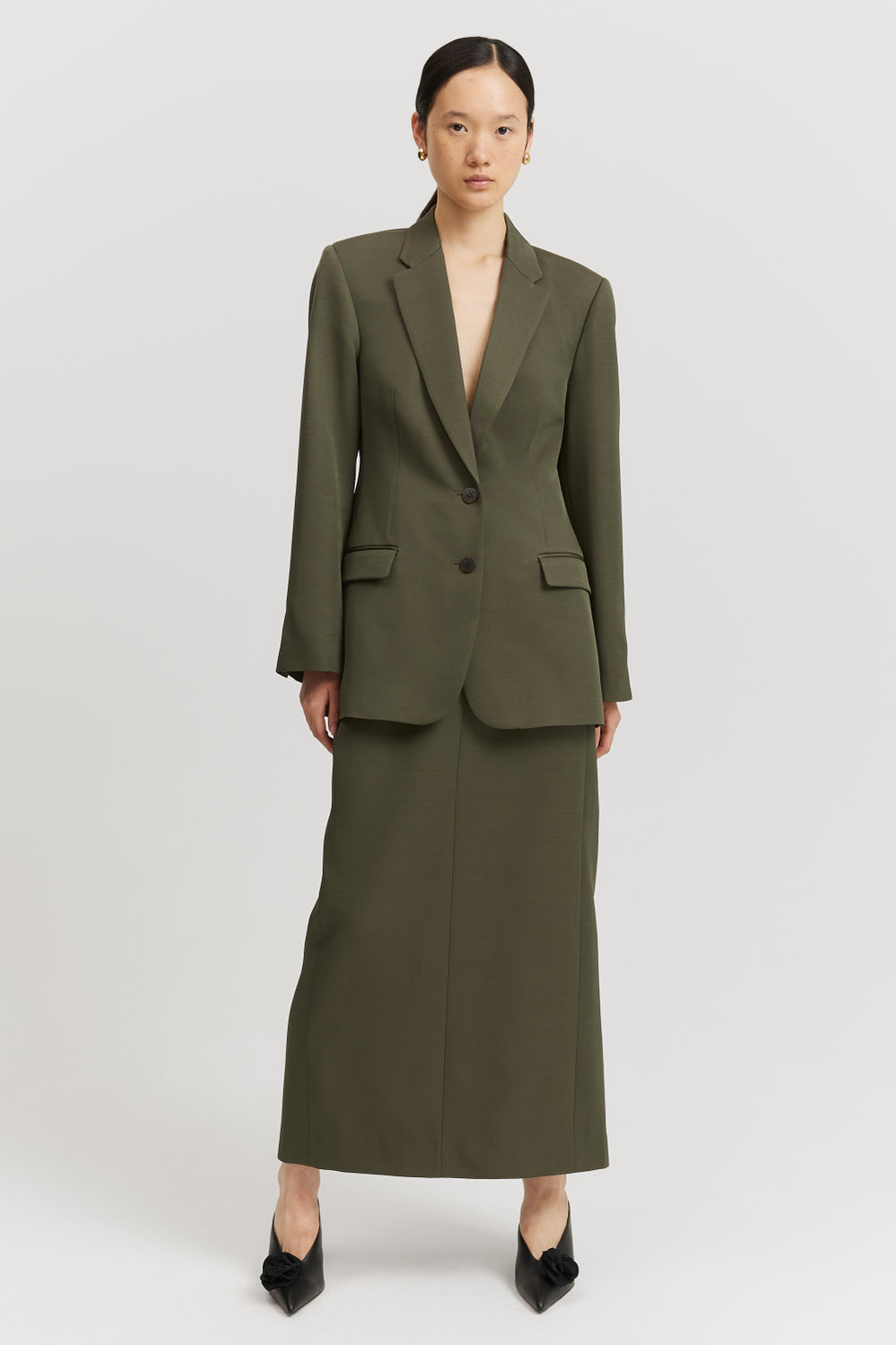 Panelled Column Skirt