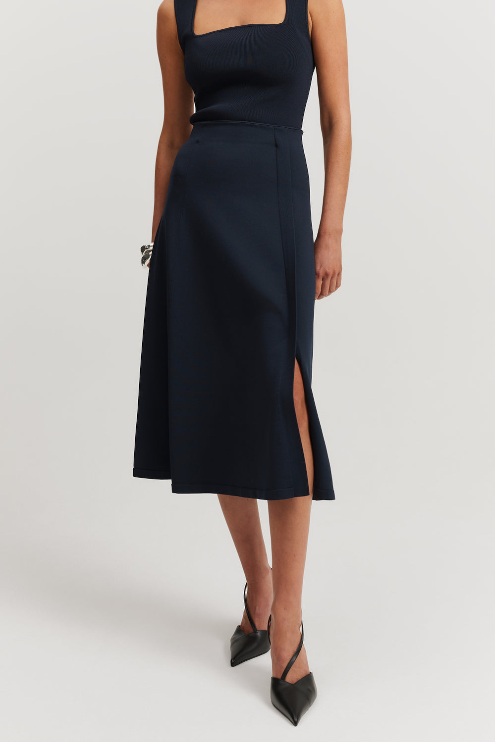 Compact A-Line Skirt