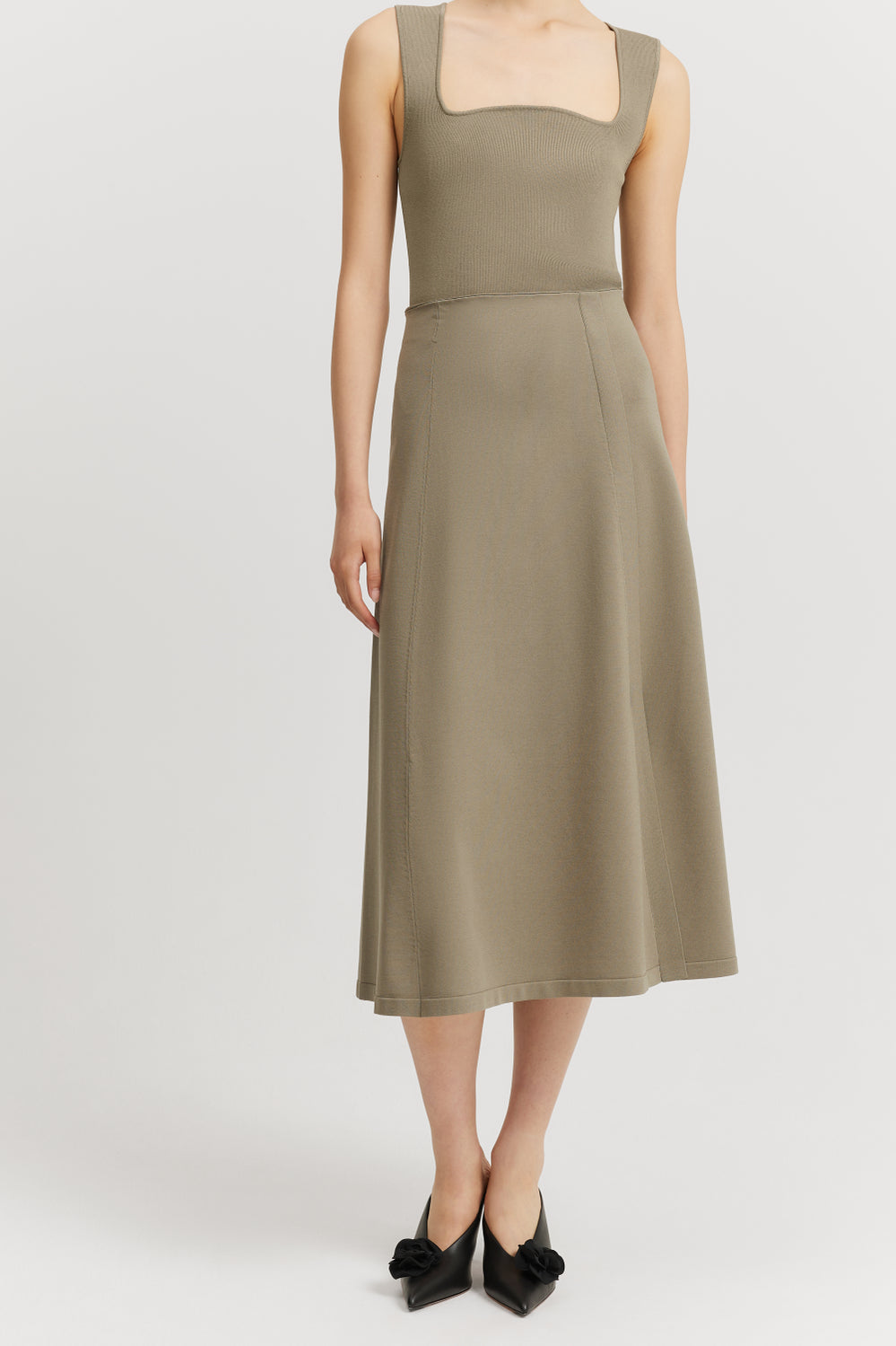 Compact A-Line Skirt