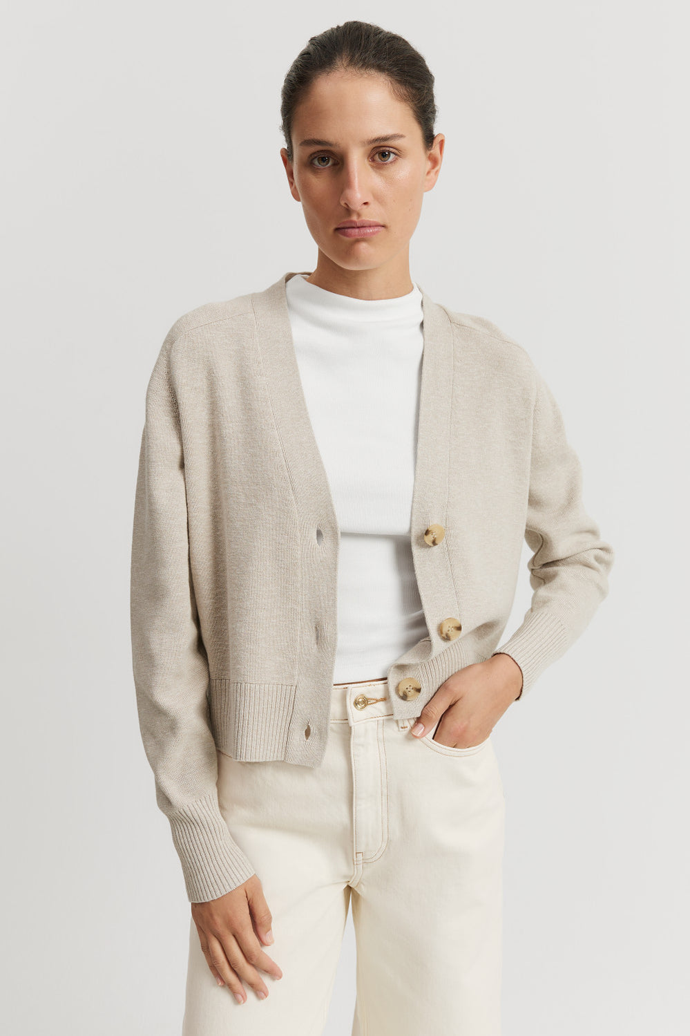 Cotton Linen Cardigan
