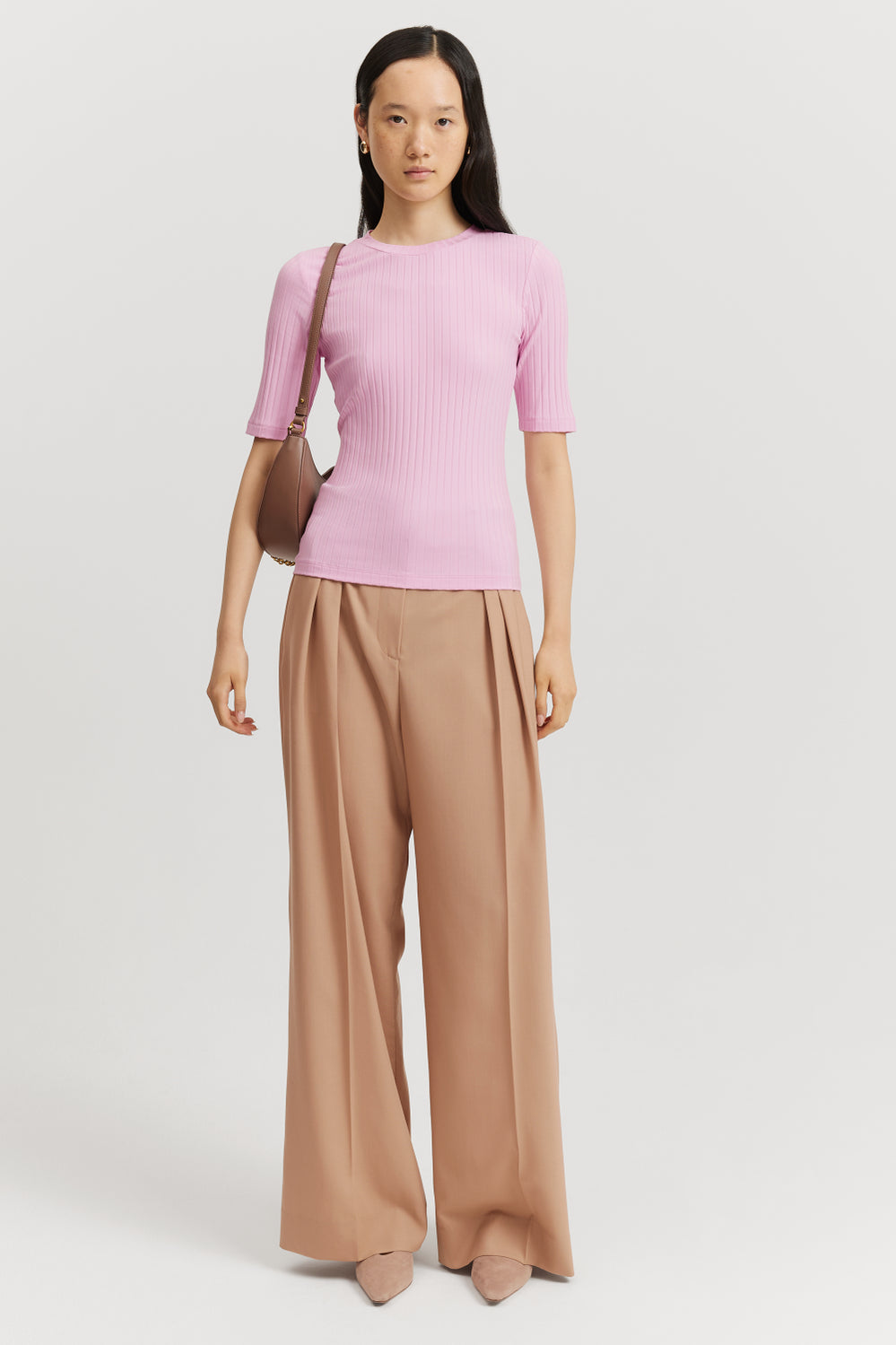 Short Sleeve Rib T-Shirt