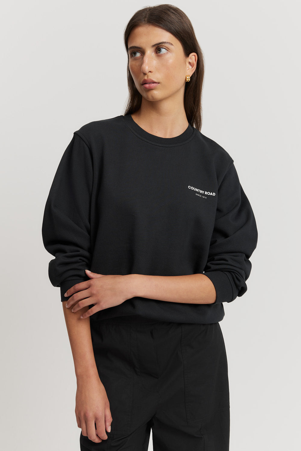 Cotton Relaxed Fit Sweat