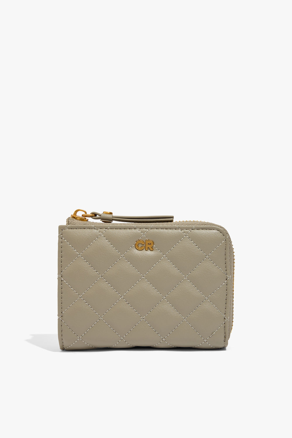 Quilted Country Road Zip Wallet