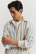 Regular Fit Cotton Stripe Shirt