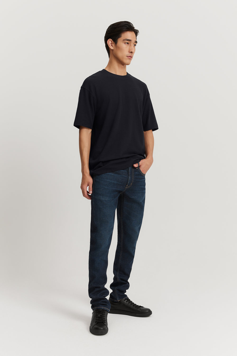 Relaxed Fit Textured T-Shirt