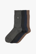 Cotton Blend Waffle Sock Pack Of 4
