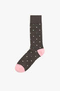 Cotton Blend Heart Sock