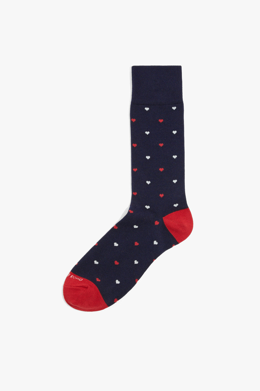 Cotton Blend Heart Sock