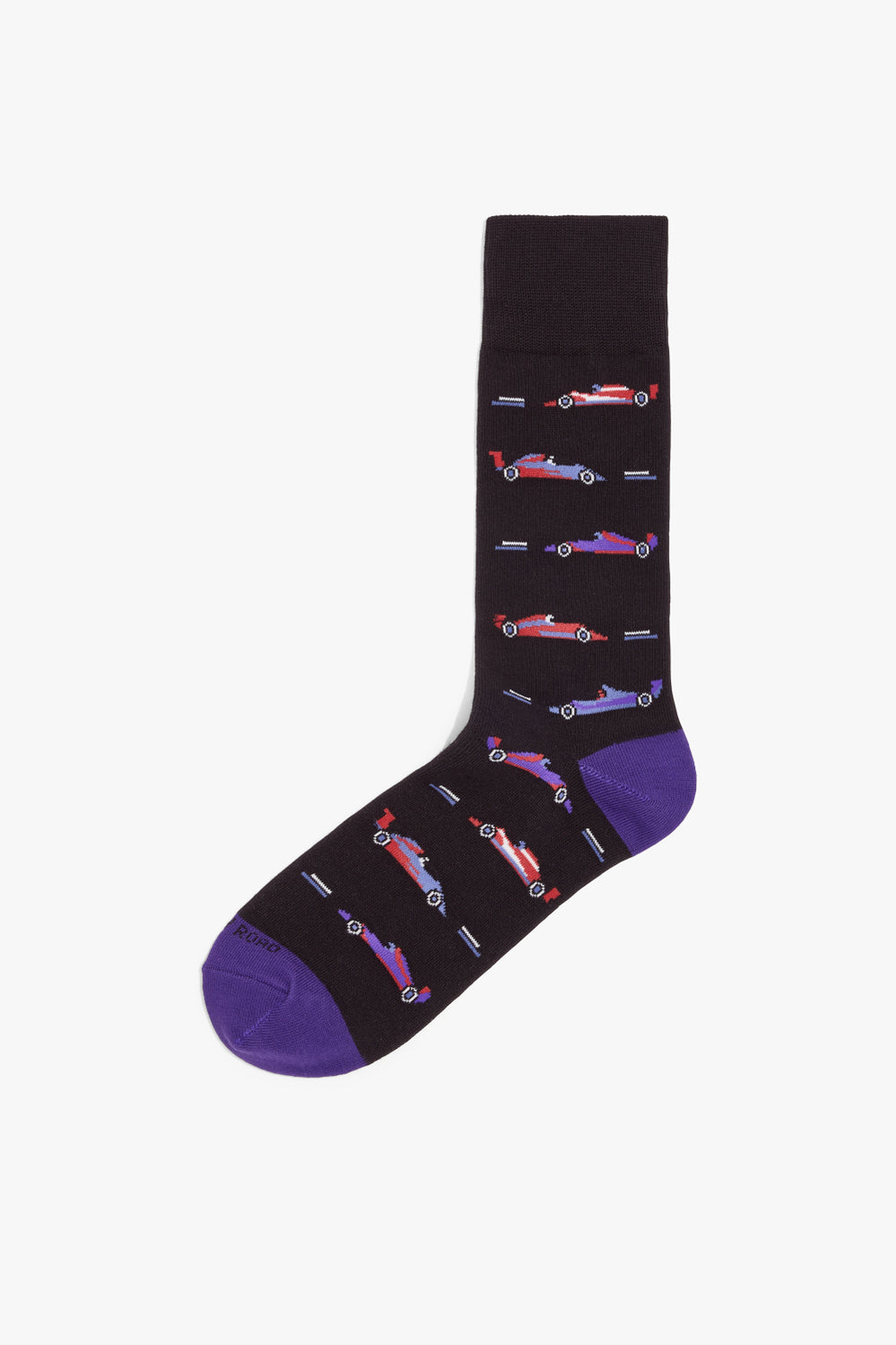 Australian Cotton Blend Race Car Sock