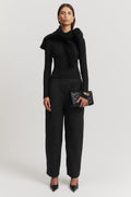 Cotton Long Sleeve Rib Top