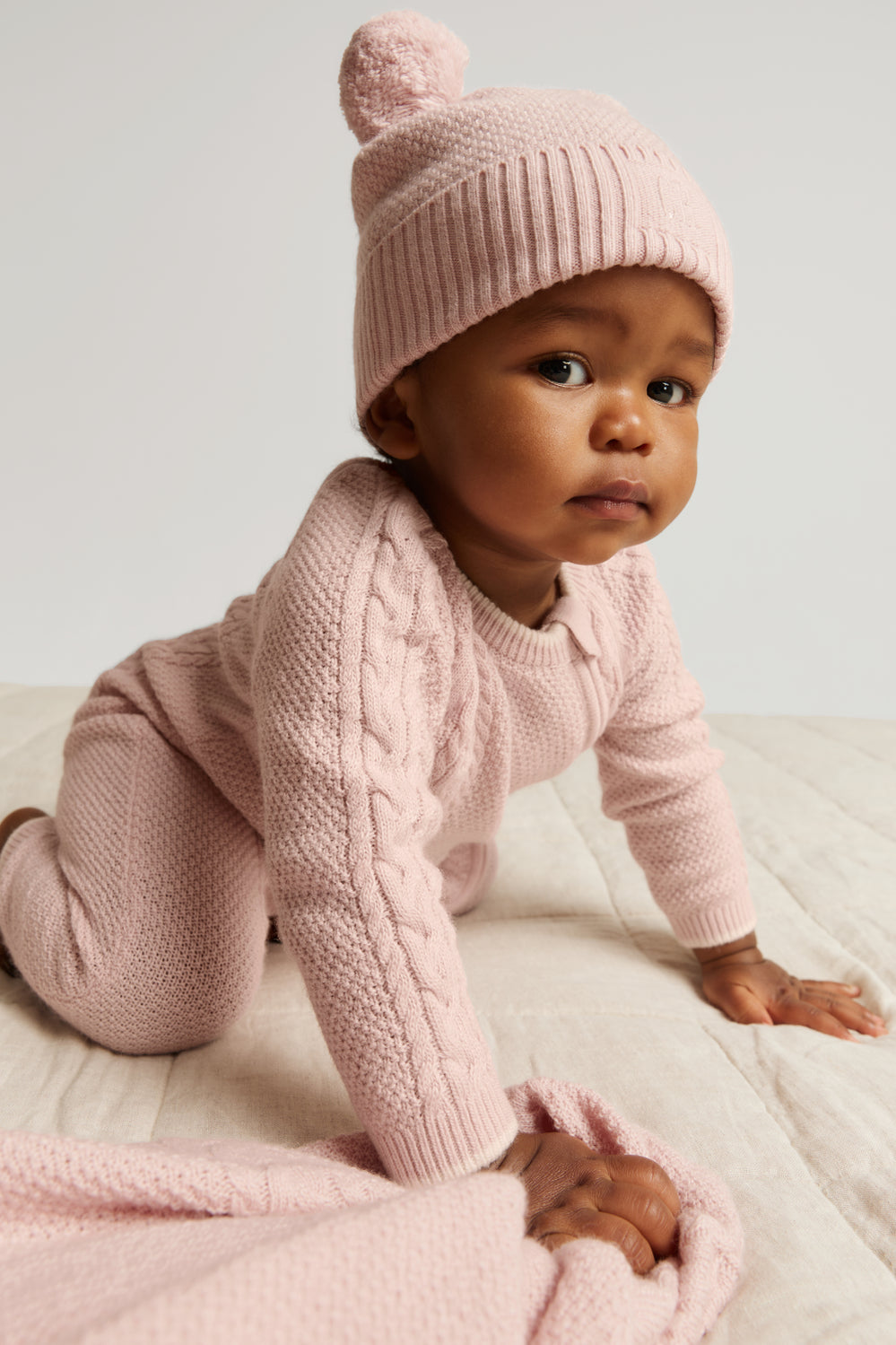 Cable Knit Jumpsuit