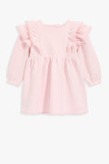 Organically Grown Cotton Frill Sweat Dress