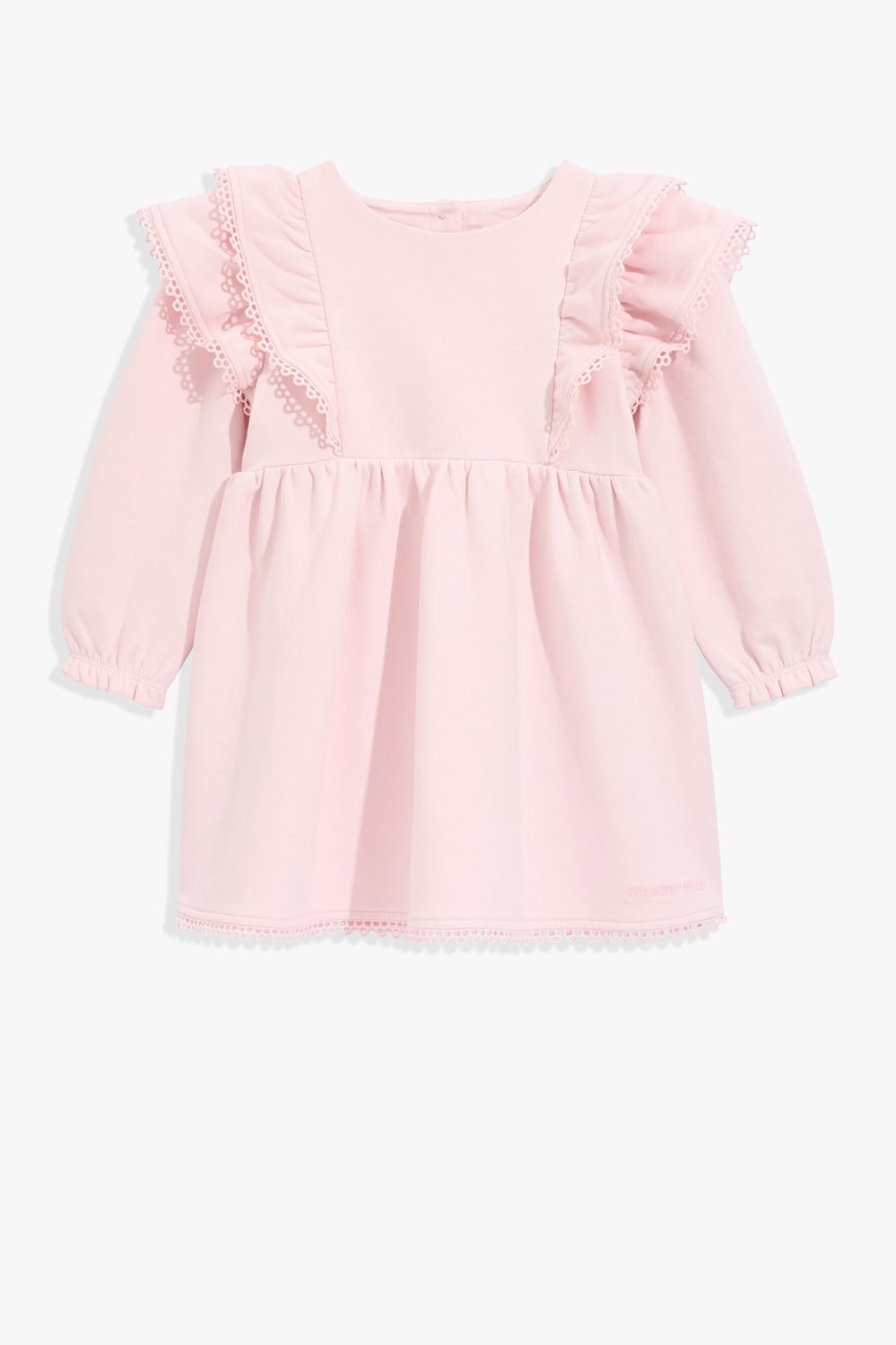 Organically Grown Cotton Frill Sweat Dress