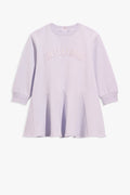 Organically Grown Cotton Godet Sweat Dress
