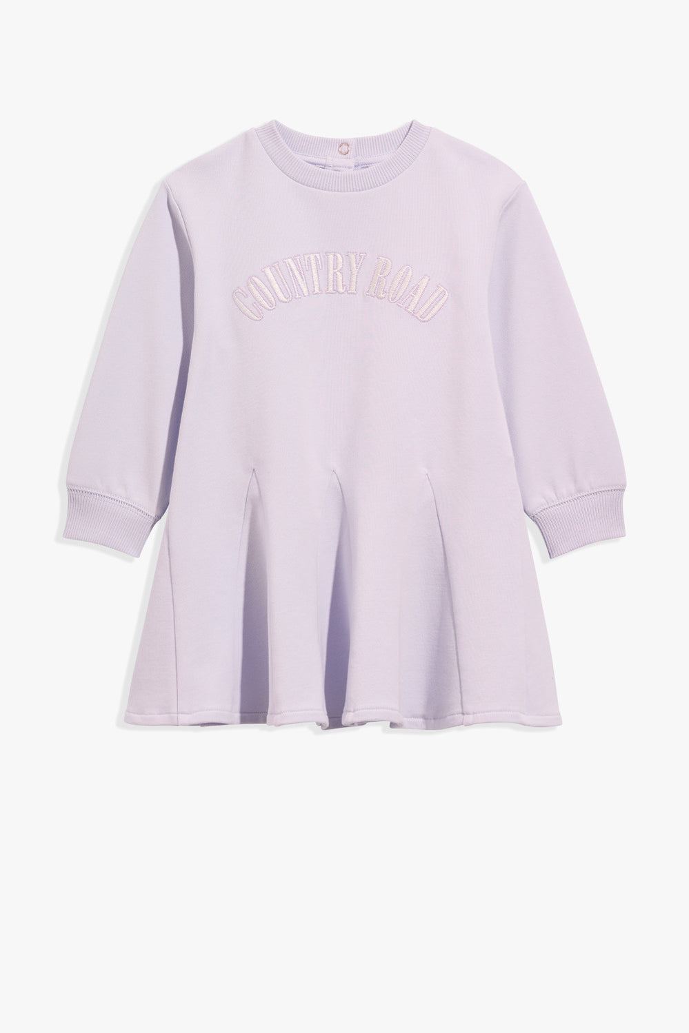 Organically Grown Cotton Godet Sweat Dress