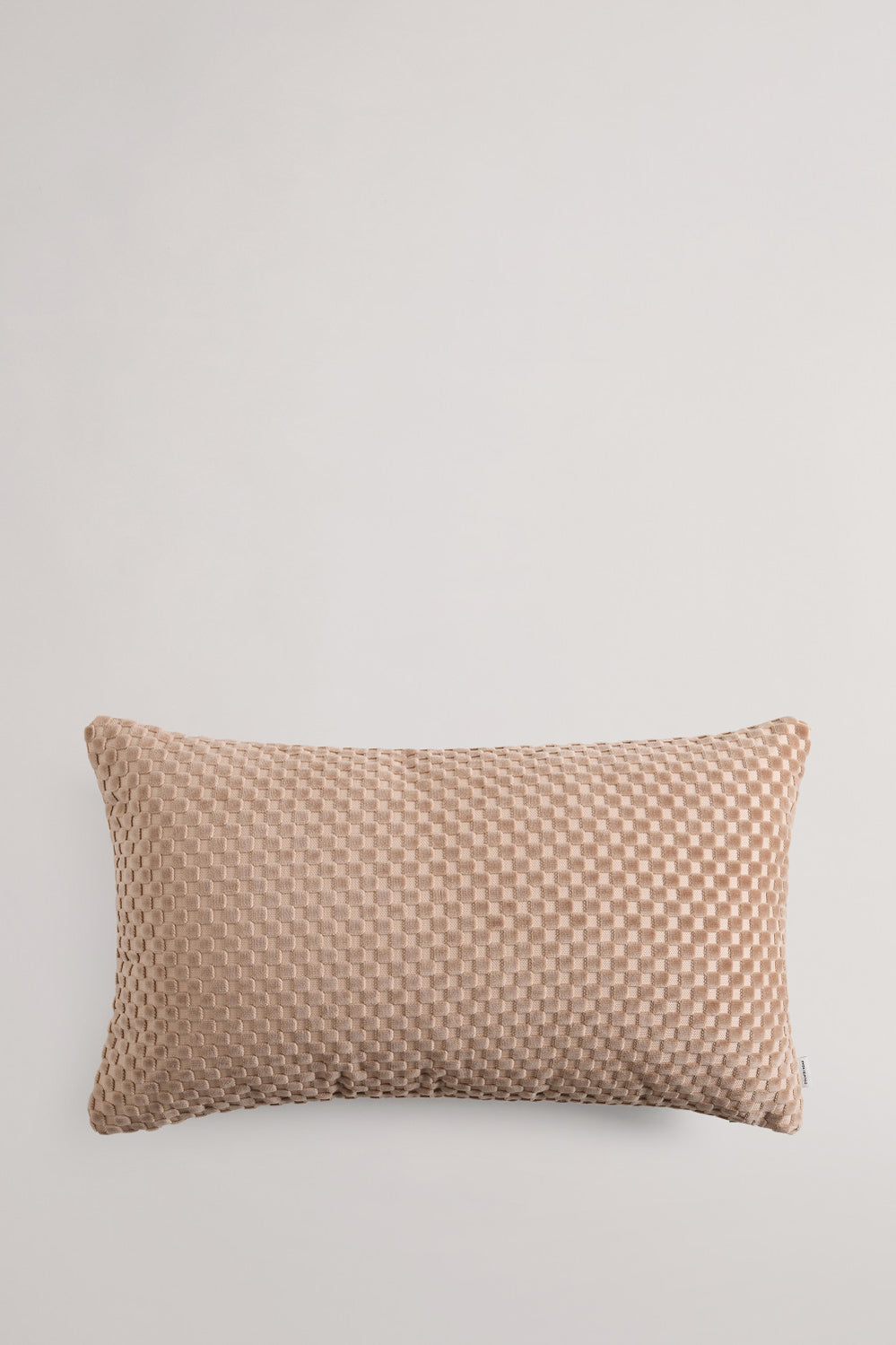 Check Velvet 35X60 Cushion