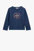 Organically Grown Cotton Varsity Logo T-Shirt