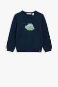 Organically Grown Cotton Stegosaurus Knit