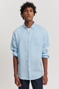 Regular Fit Linen Stripe Shirt