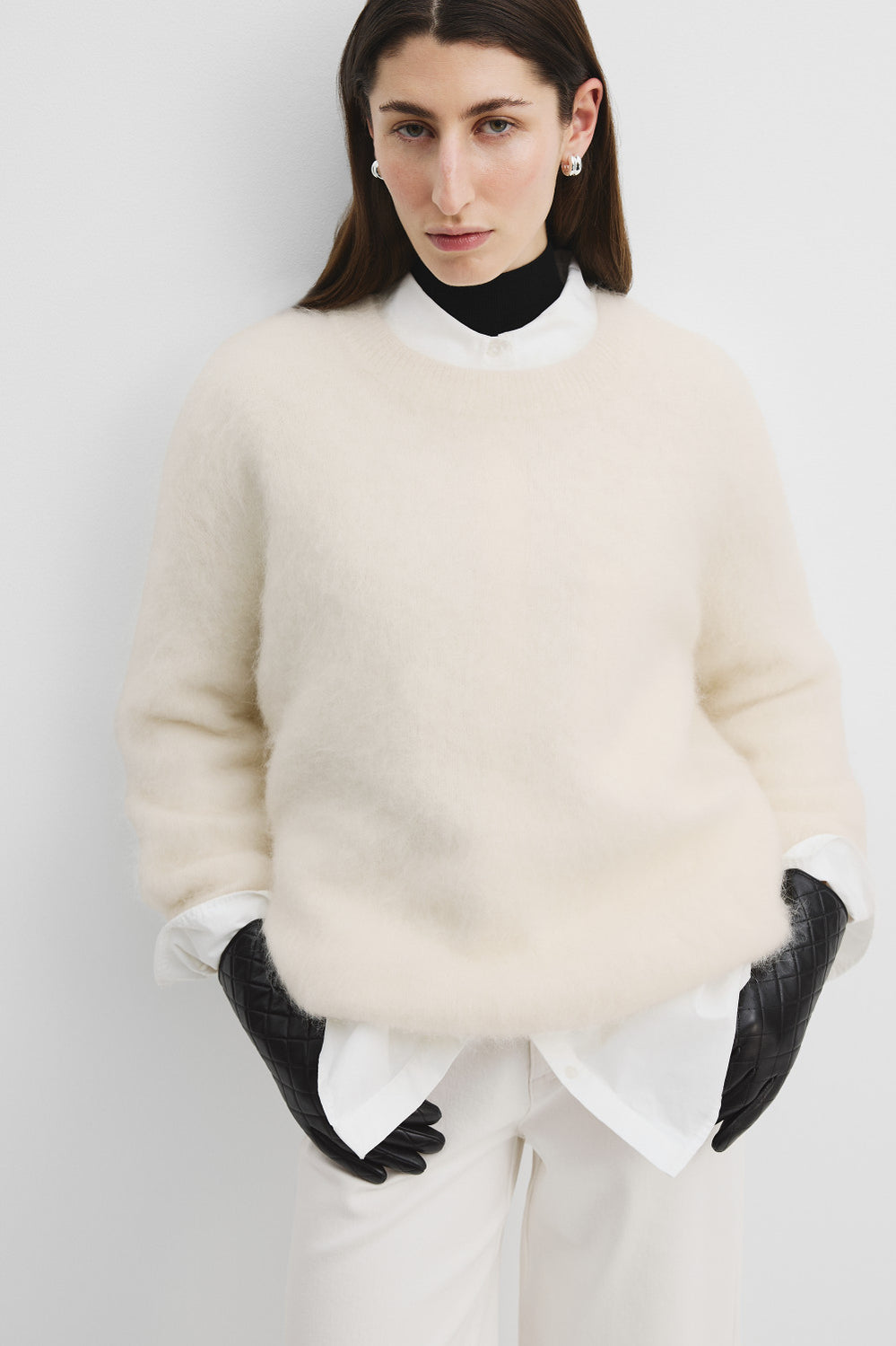 Soft Fluffy Crew Neck