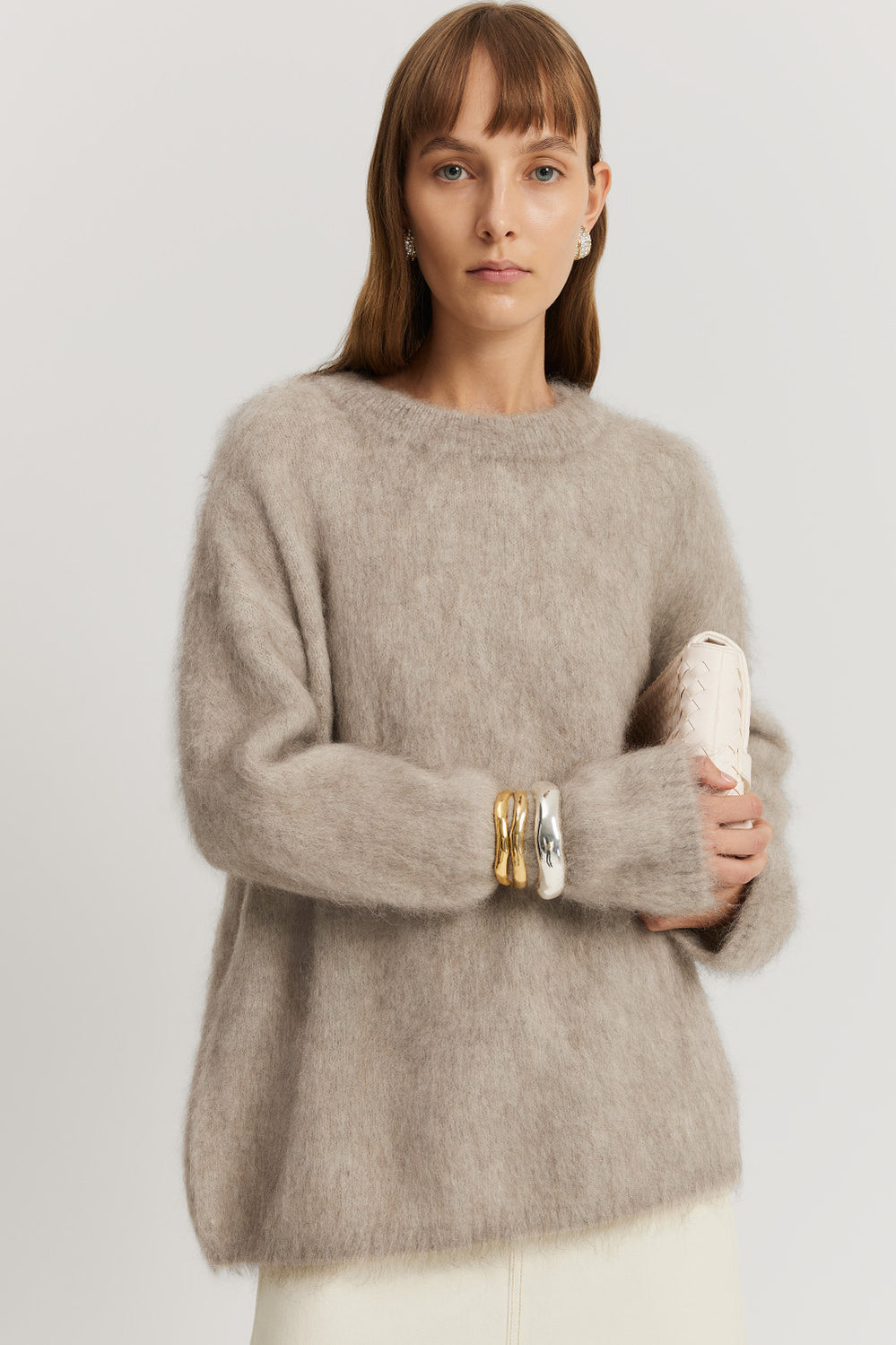 Soft Fluffy Crew Neck