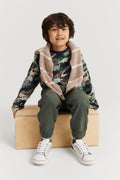Organically Grown Cotton Dino Print T-Shirt