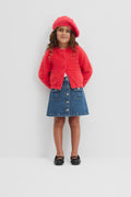 Denim A-Line Skirt
