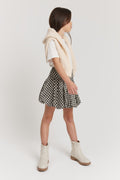 Gingham Bubble Skirt