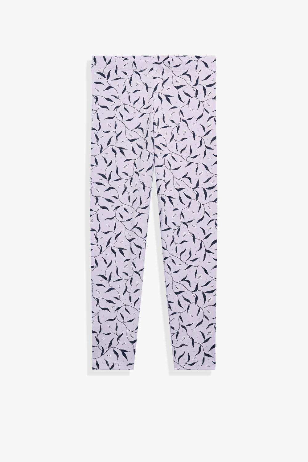 Cotton Blend Leaf Legging