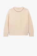 Contrast Knit Pullover