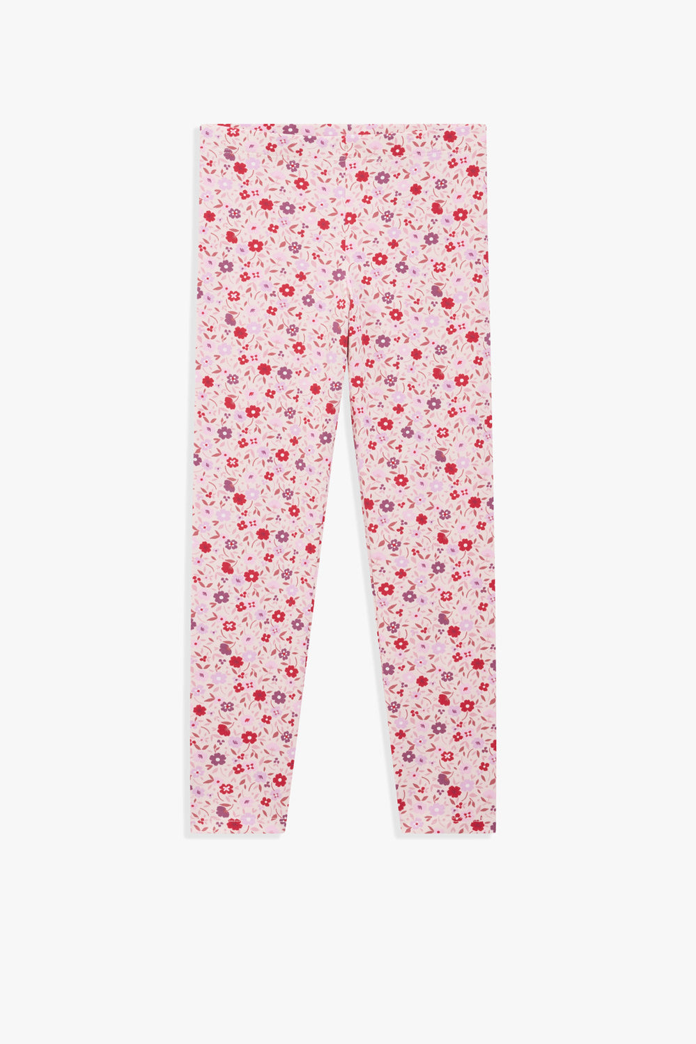Organically Grown Cotton Blend Floral Legging