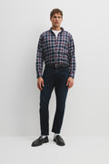 Regular Fit Australian Cotton Flannel Check Shirt
