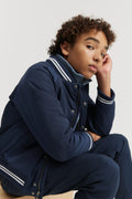 Teen Polyester Sweat Hooded Jacket