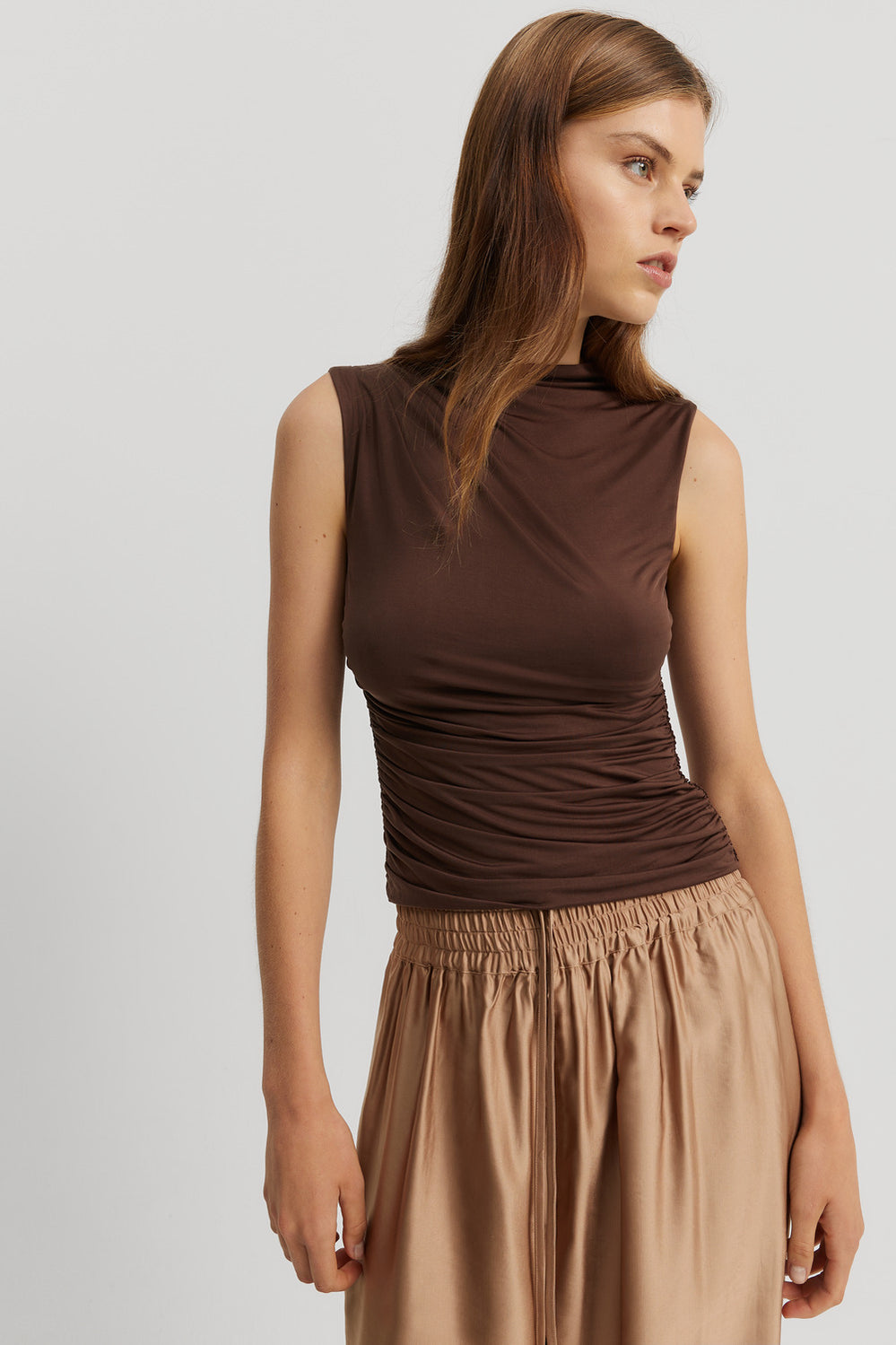 Cupro Jersey Tank