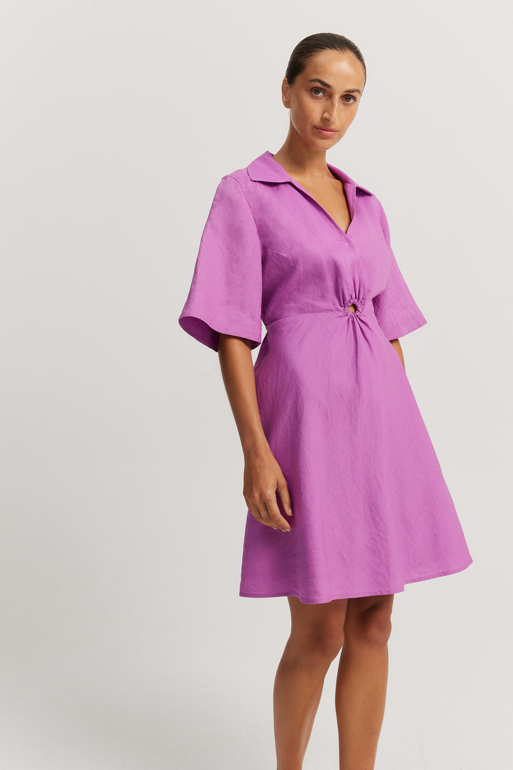 Cut-Out Mini Dress