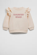 Cotton Frill Logo Sweat