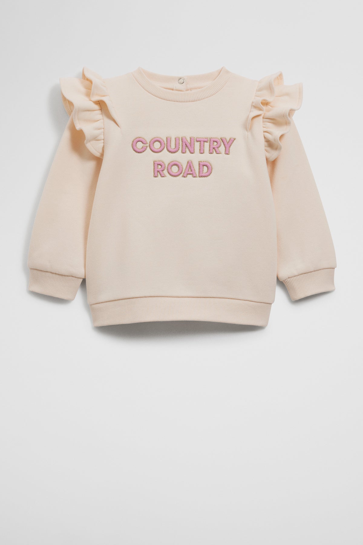 Cotton Frill Logo Sweat