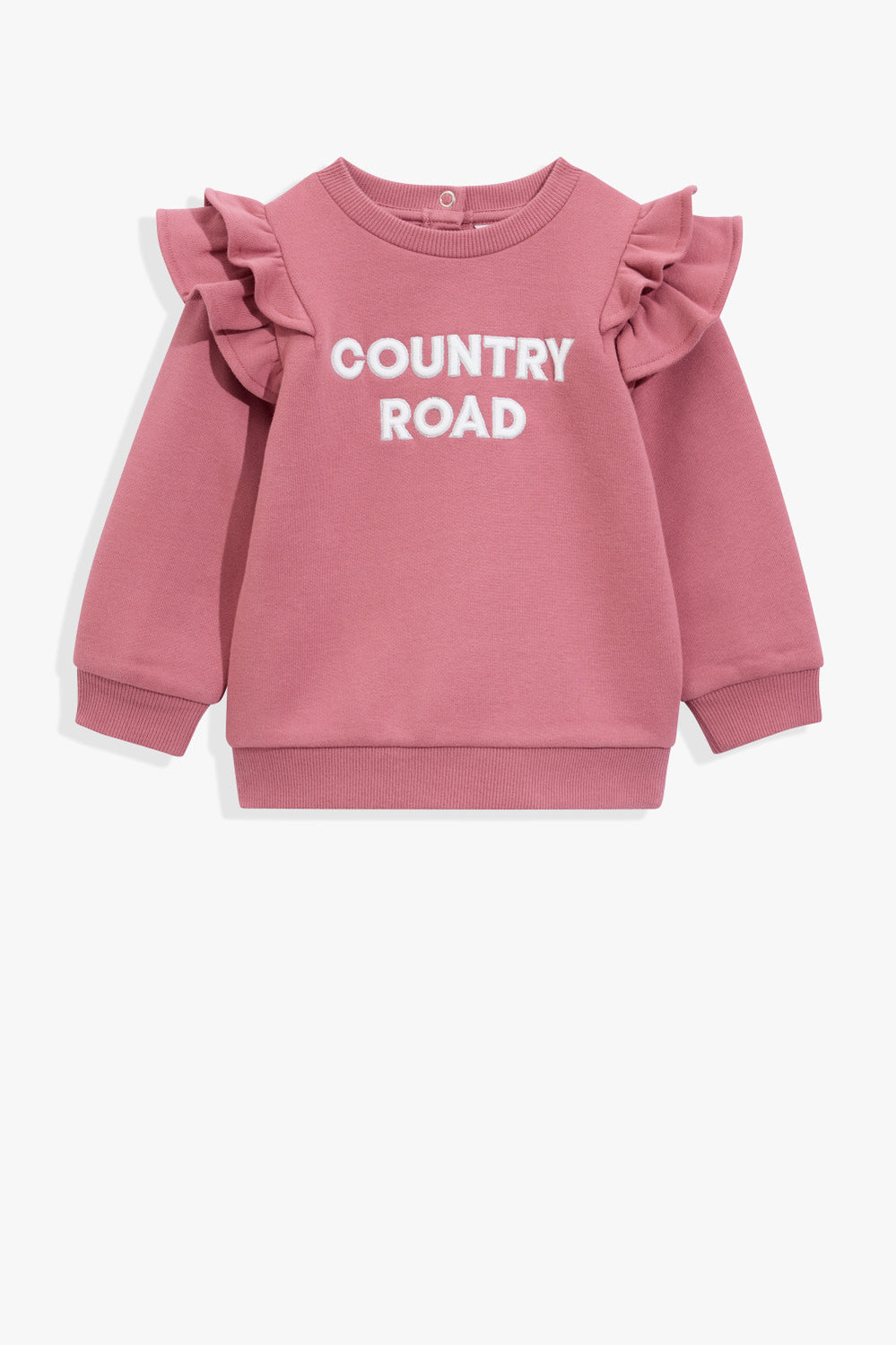 Cotton Frill Logo Sweat