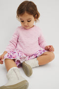 Organically Grown Cotton Speckle Spot Knit