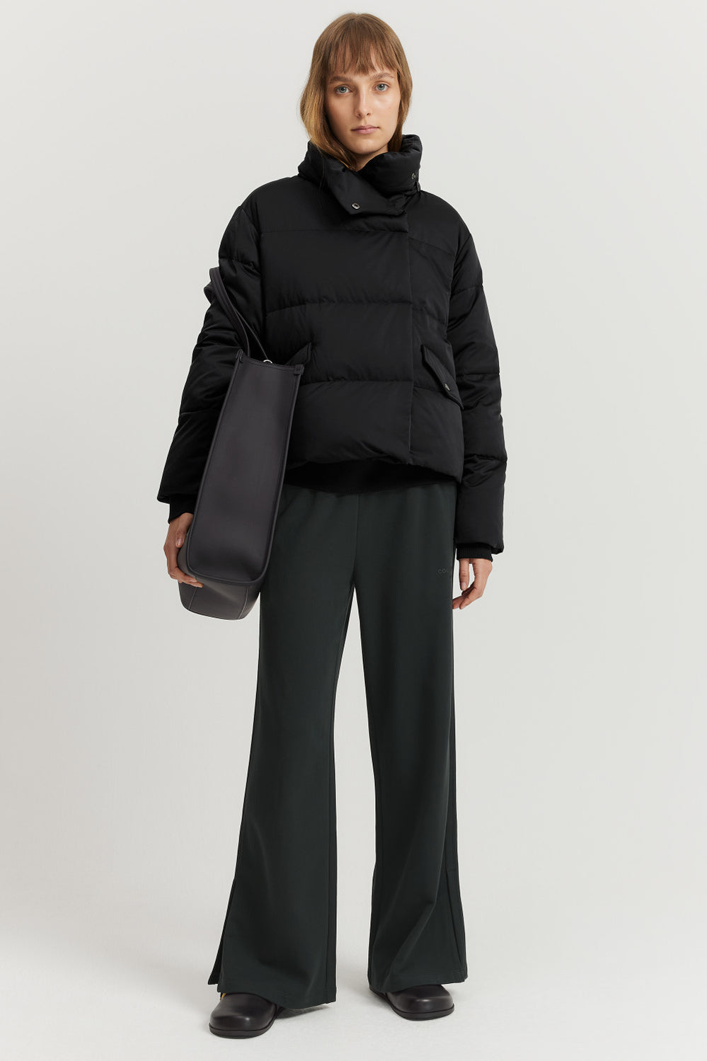 Polyester Relaxed Puffer Jacket