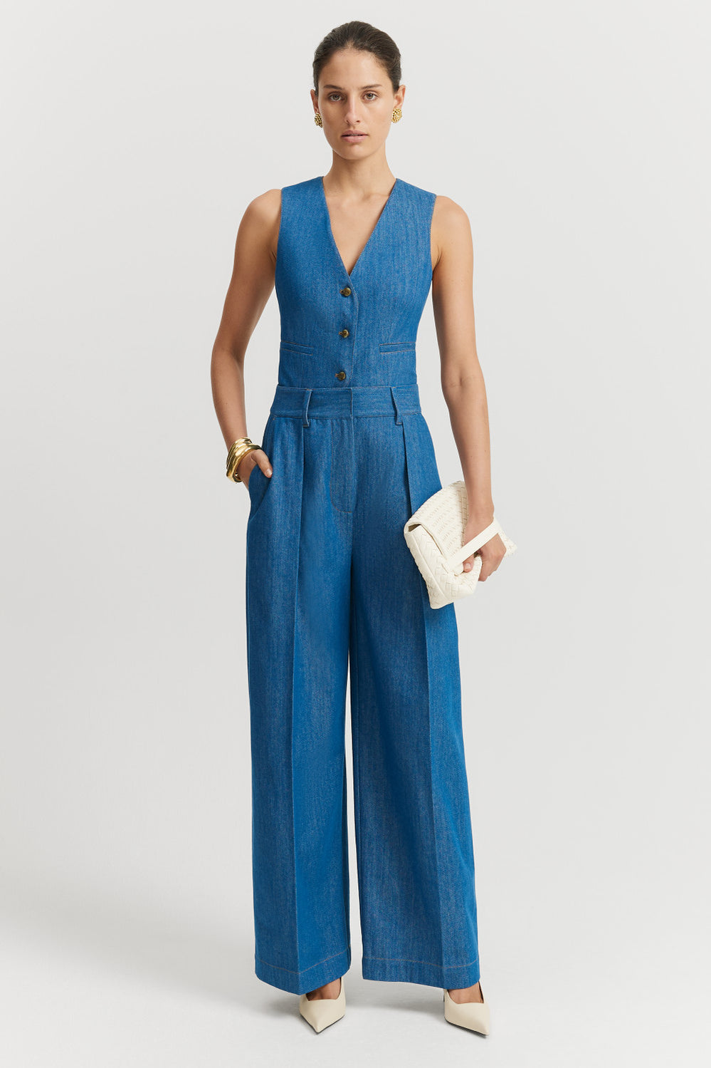Relaxed Denim Pant