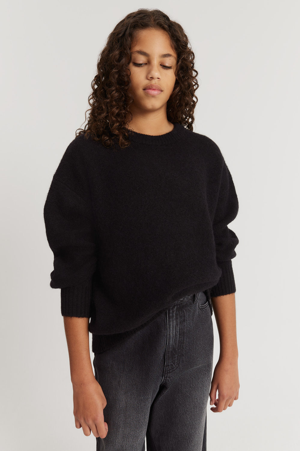 Teen Fluffy Knit Pullover