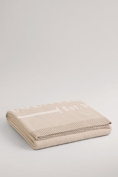 Cr Organically Grown Cotton Heritage Throw