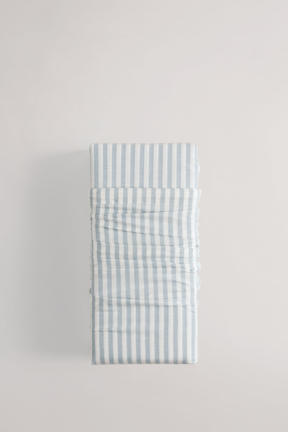 Brae Cotton Stripe Single Flat Sheet