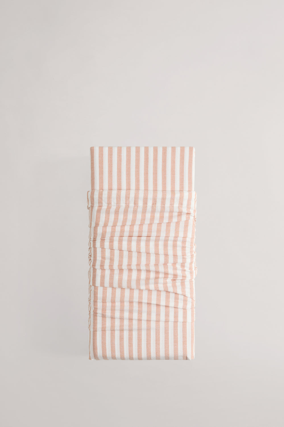 Brae Cotton Stripe King Single Flat Sheet