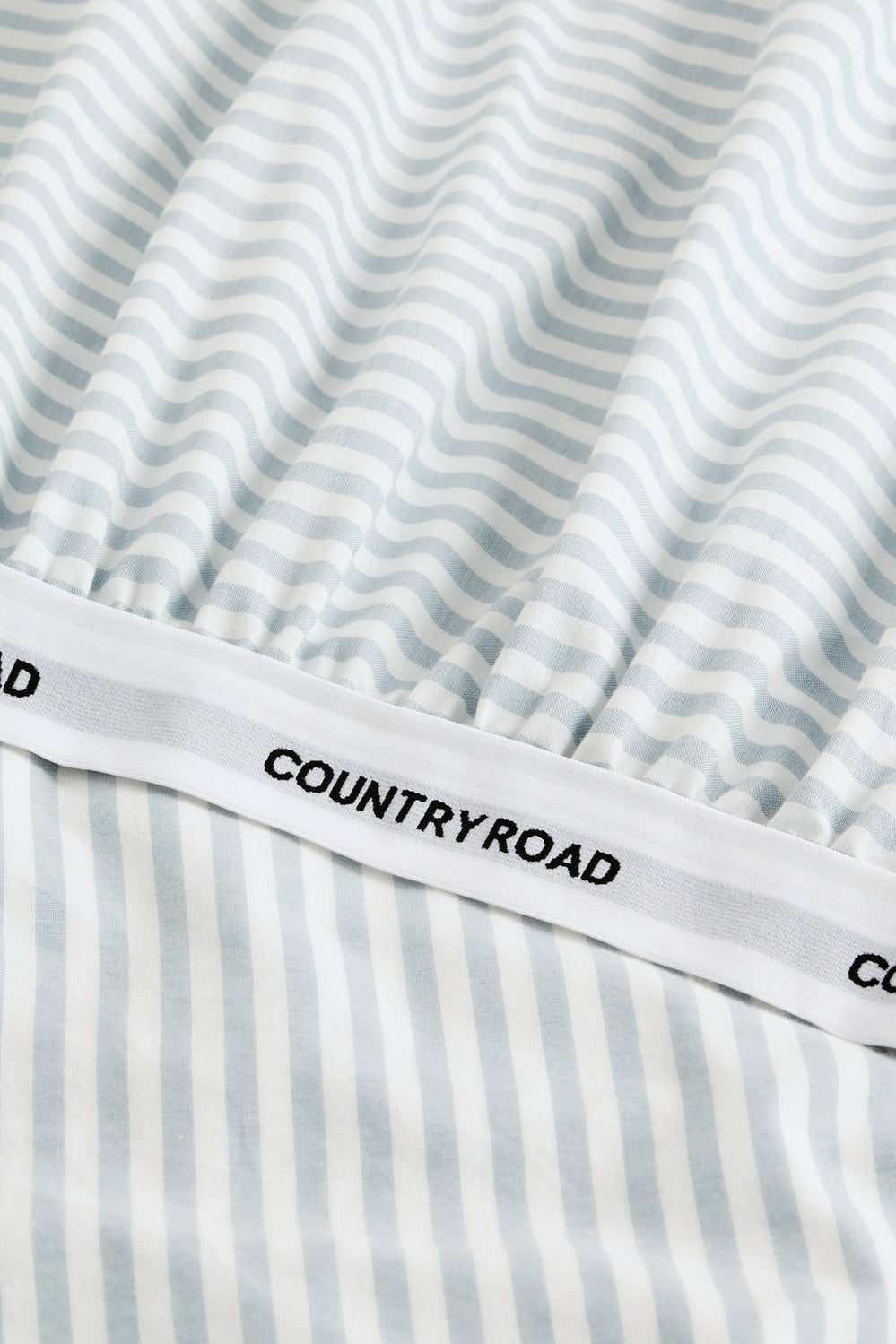Brae Australian Cotton Stripe Queen Fitted Sheet